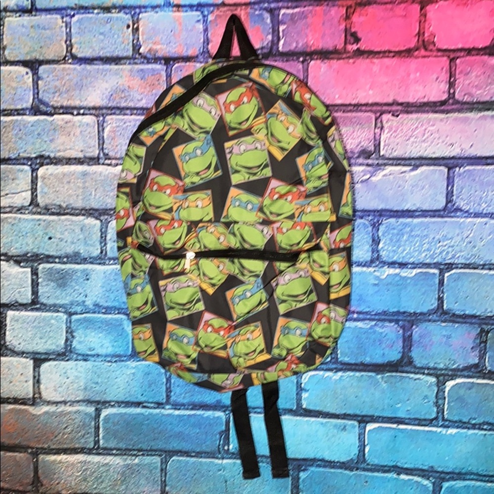 Nickelodeon Teenage Mutant Ninja Turtles Backpack - Green and Black